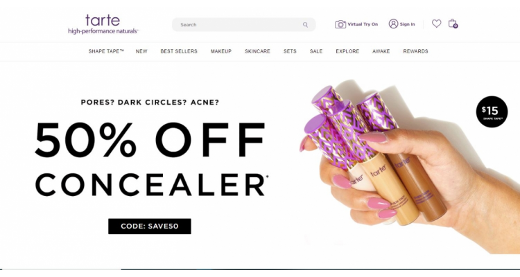 Tarte: 50% Off Concealers