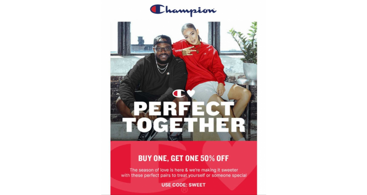 Champion US 買一另一件半價