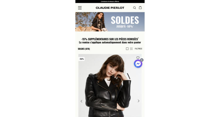 CLAUDIE PIERLOT 低至5折