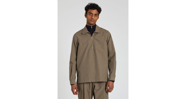 Men’s Subalpino Check Half-Zip O