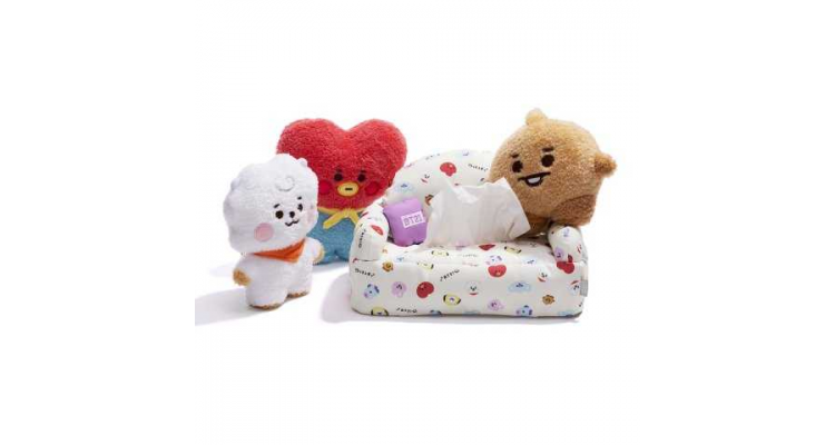 日本限定BT21 tissue sofa