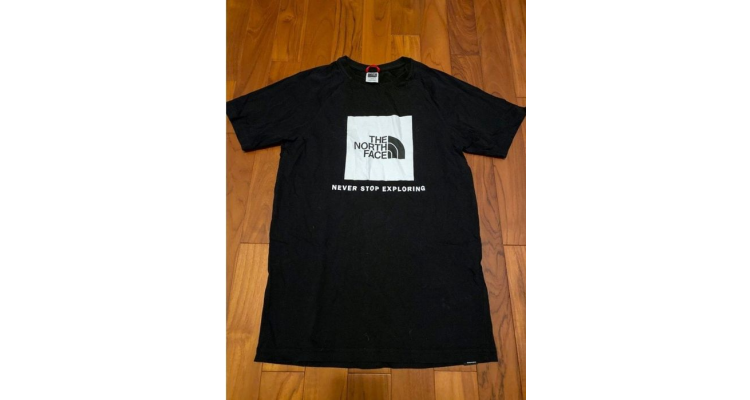 美國asos - The North Face Box logo t-shirt in black