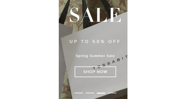 Tessabit up 50% off