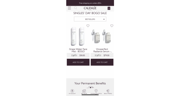 Caudalie 精選護膚買1送1