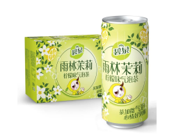 碧泉 雨林茉莉檸檬味氣泡茶(檸檬味碳酸茶飲料) 24x265ml