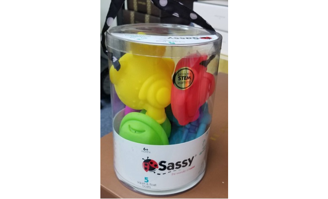 美國 SASSY bucket-o-boats 沐浴學習玩具