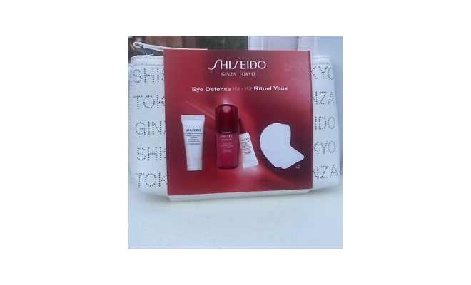 Shiseido Eye Defense Kit & Bag Set 護眼套裝+化妝包