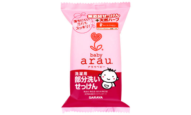 (3件裝) Saraya Arau嬰兒洗衣肥皂