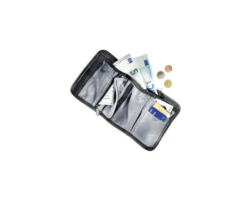 Deuter黑色旅遊錢包