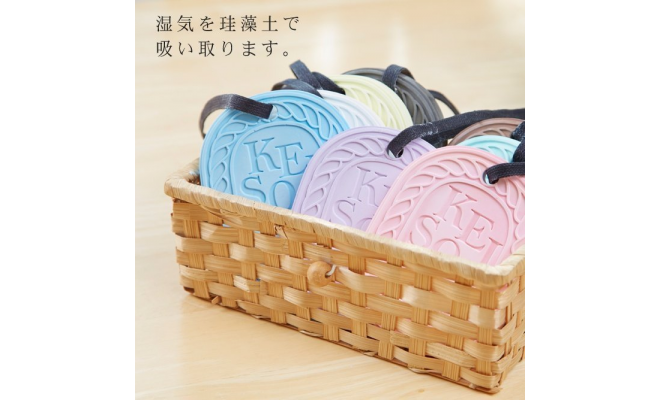 日本進口 珪藻土 DRY ORNAMENT 吊掛式調濕劑乾燥塊