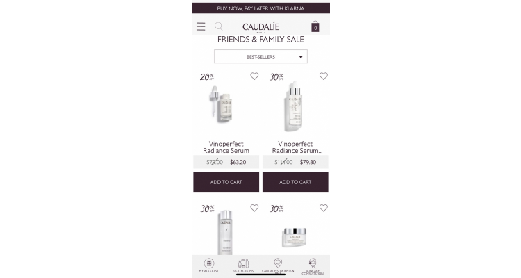 Caudalie折扣