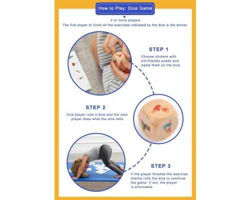 MiDeer - Yogi Cards - Yoga Activity Cards Game 瑜伽遊戲卡 - 平行進口