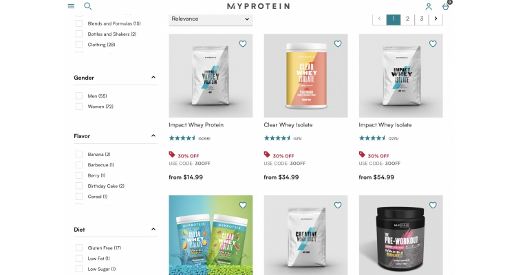 MYPROTEIN 優惠