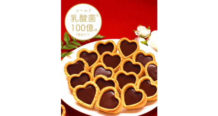 心形乳酸菌朱古力餅乾禮盒
