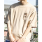 USAコットンヘビーウェイトリラックスクルーネックTシャツ