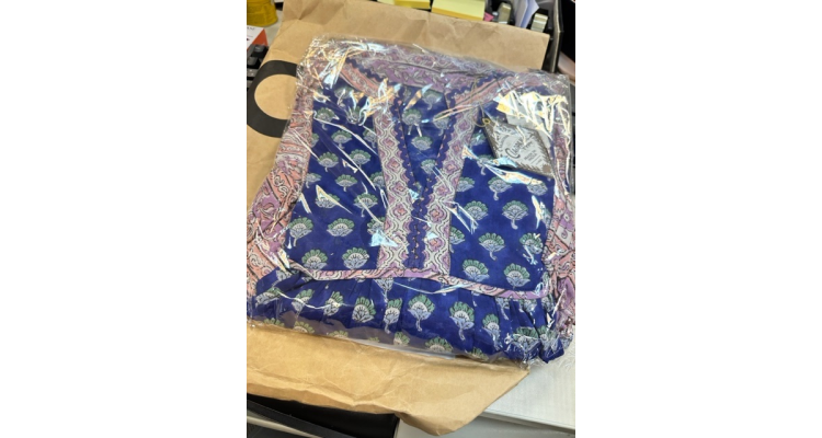 日本PAL - CIAOPANIC TYPY Block print volume dress