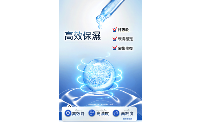 藍銅玻尿酸保濕修復精華 45ml