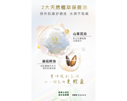 復活草舒緩保濕水凝乳 50ml