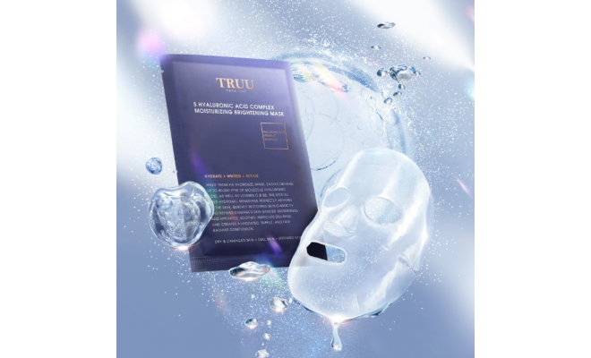 5重玻尿酸特潤亮白面膜 28ml/片