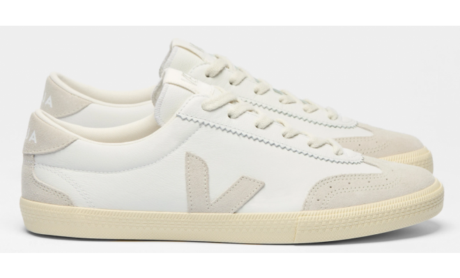 VEJA - VOLLEY LEATHER WHITE NATURAL [平行進口]