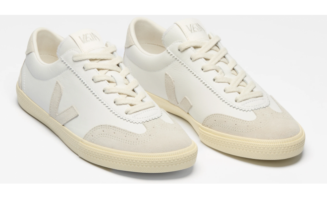 VEJA - VOLLEY LEATHER WHITE NATURAL [平行進口]