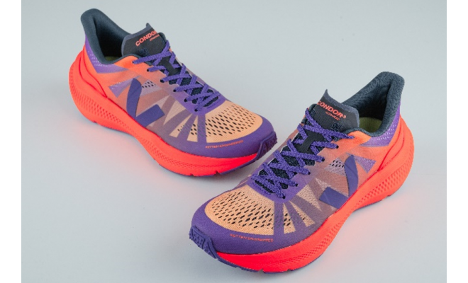 VEJA- CONDOR 3 ADVANCED ENGINERED-MESH GRADIENT PURPLE ORANGE [平行進口]