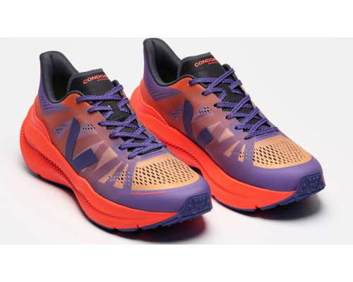 VEJA- CONDOR 3 ADVANCED ENGINERED-MESH GRADIENT PURPLE ORANGE [平行進口]