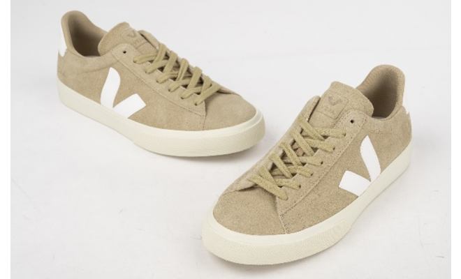 VEJA- CAMPO SUEDE DUNE WHITE [平行進口]