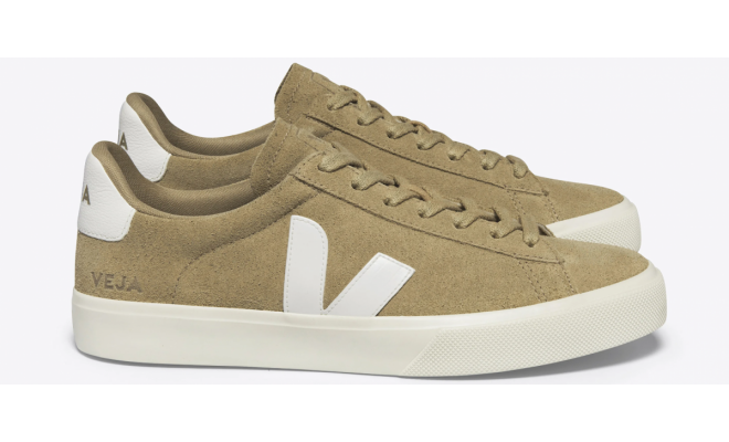 VEJA- CAMPO SUEDE DUNE WHITE [平行進口]