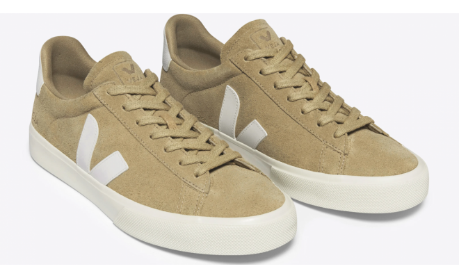 VEJA- CAMPO SUEDE DUNE WHITE [平行進口]
