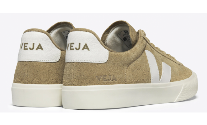 VEJA- CAMPO SUEDE DUNE WHITE [平行進口]