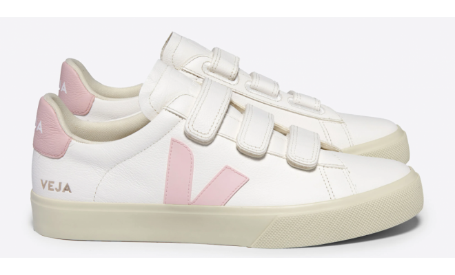 VEJA- RECIFE LEATHER WHITE PETALE [平行進口]