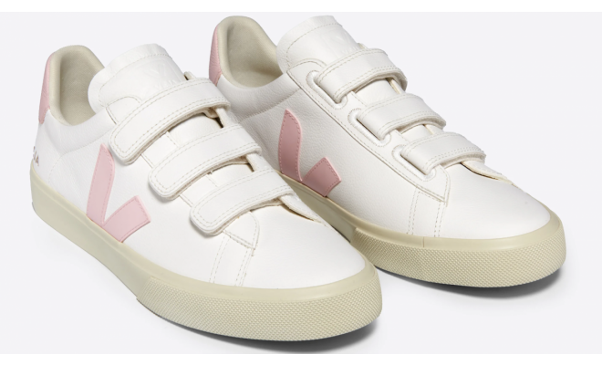 VEJA- RECIFE LEATHER WHITE PETALE [平行進口]