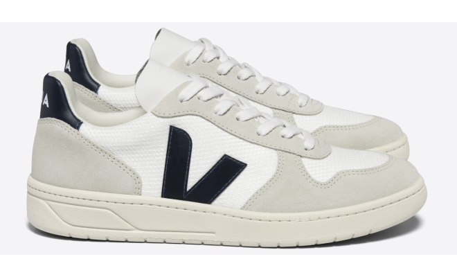 VEJA- V-10 B-MESH WHITE NAUTICO [平行進口]