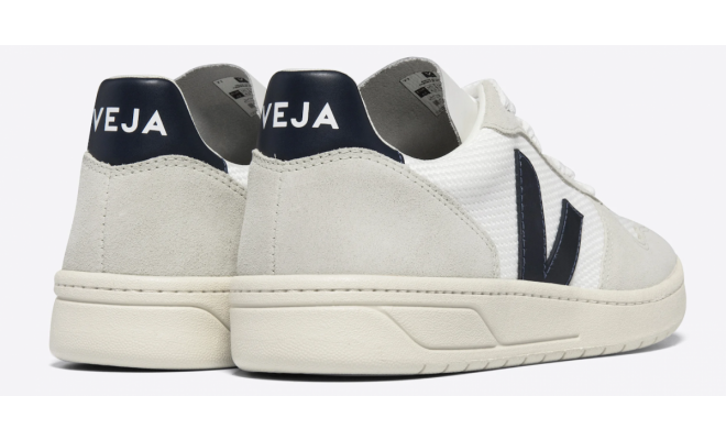 VEJA- V-10 B-MESH WHITE NAUTICO [平行進口]