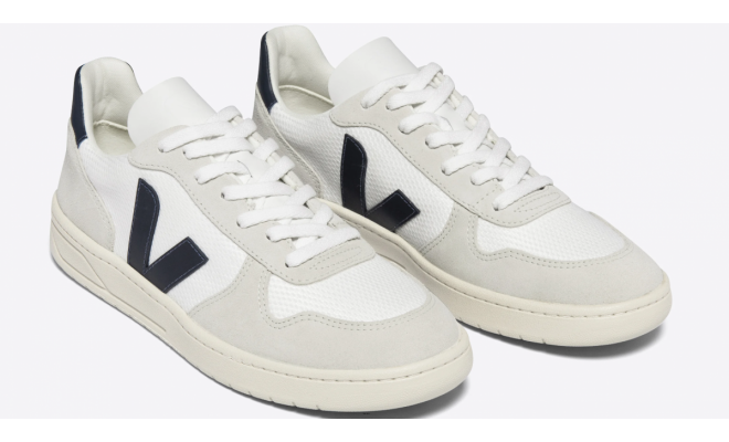 VEJA- V-10 B-MESH WHITE NAUTICO [平行進口]