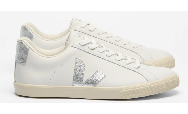 VEJA- ESPLAR LEATHER WHITE SILVER [平行進口]