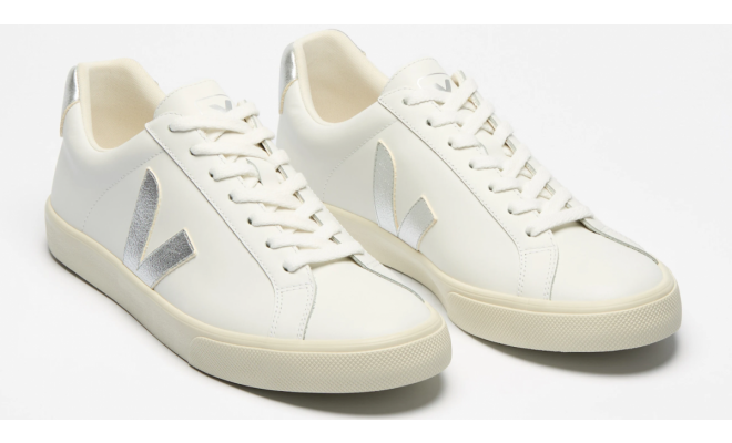 VEJA- ESPLAR LEATHER WHITE SILVER [平行進口]