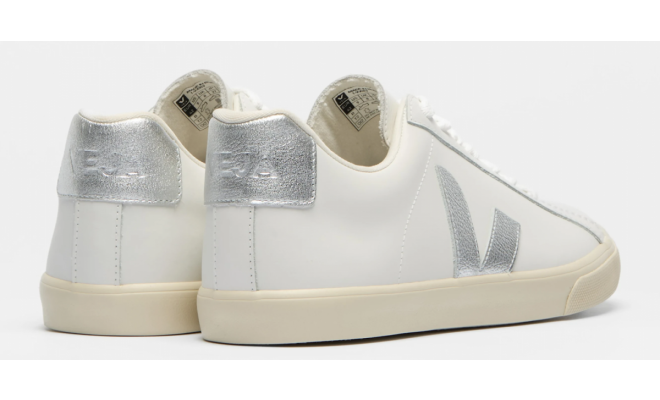 VEJA- ESPLAR LEATHER WHITE SILVER [平行進口]