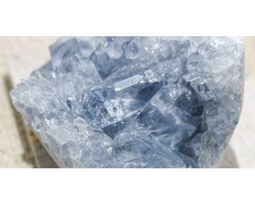 💎礦標級收藏品天青石原礦擺件