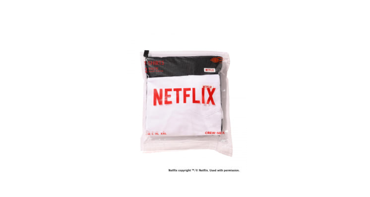 Netflix logo 衫