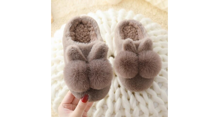 兒童棉拖鞋2020冬季新款寶寶防滑居家毛毛鞋男女童室內親子保暖鞋