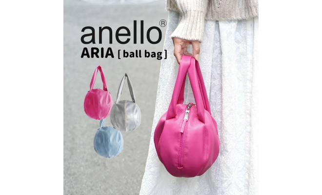 【日本Anello】Ball Bag球型手袋仔